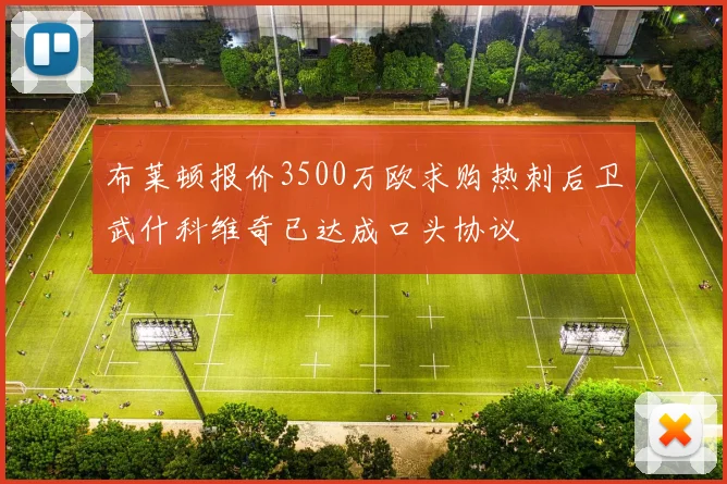 布莱顿报价3500万欧求购热刺后卫武什科维奇已达成口头协议